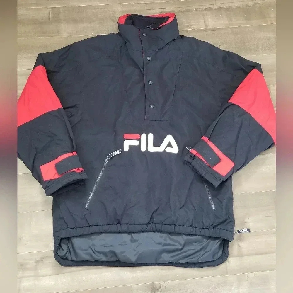 Fila vintage  Y2K half zip anorak - Picture 6 of 6